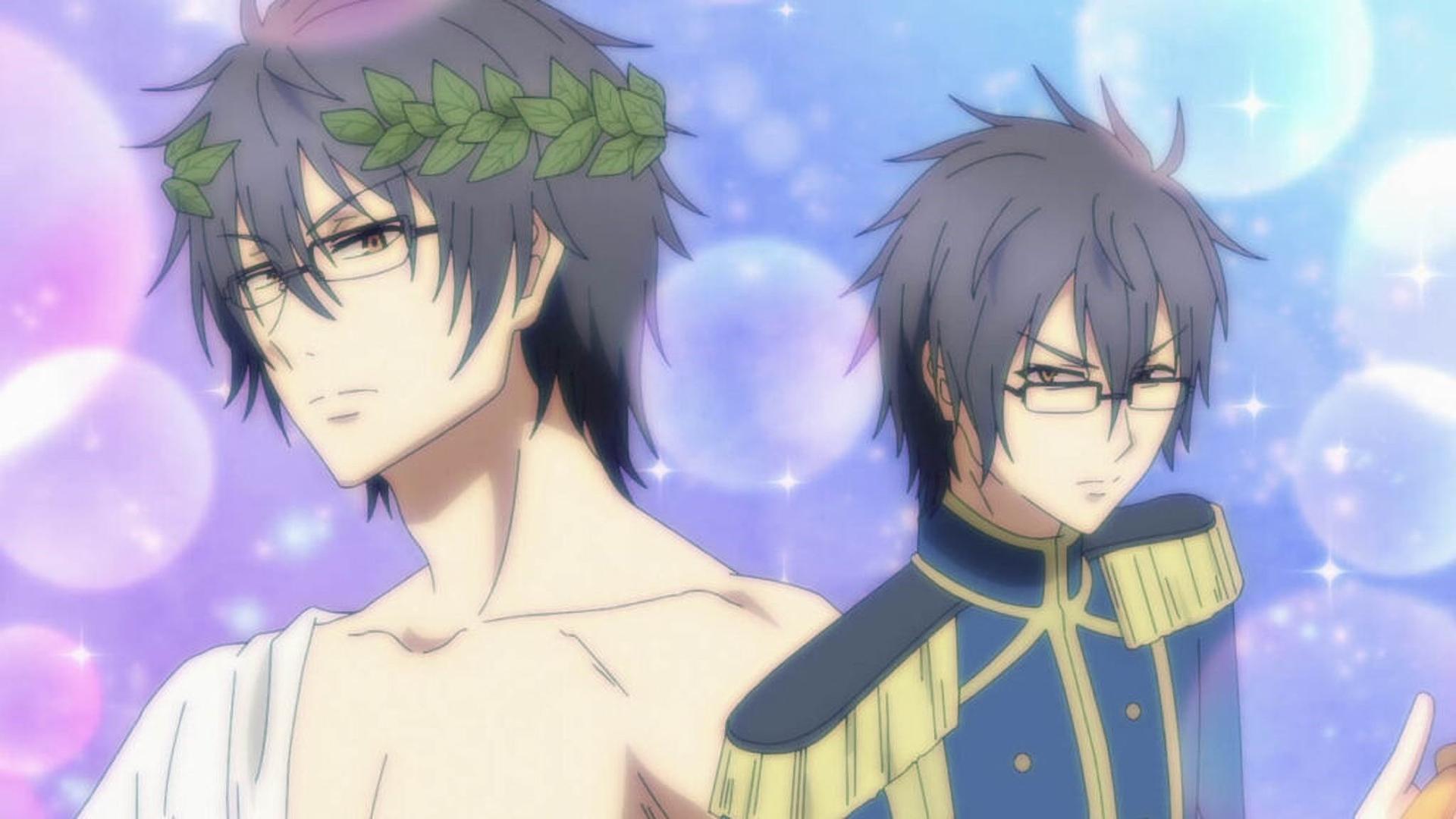Still from Science-types Fell in Love, So They Tried Preparing for a Campus Festival.