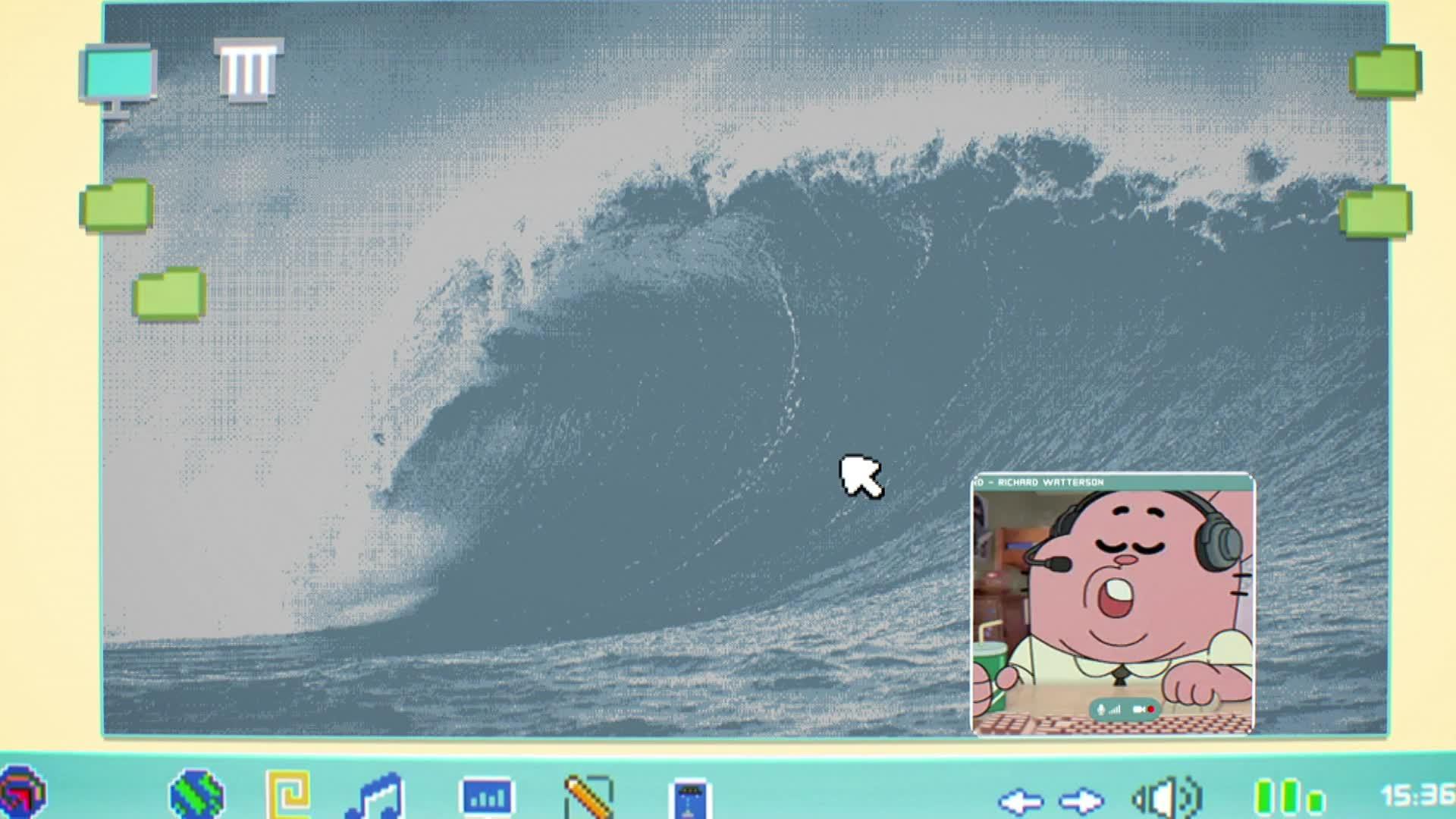 Still from The Uploads