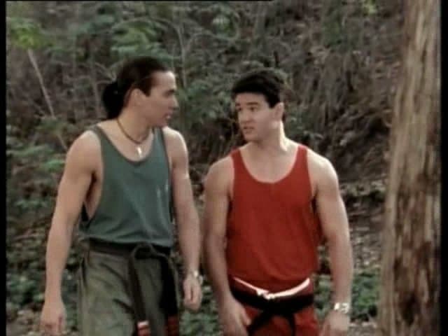 Still from On Fins and Needles