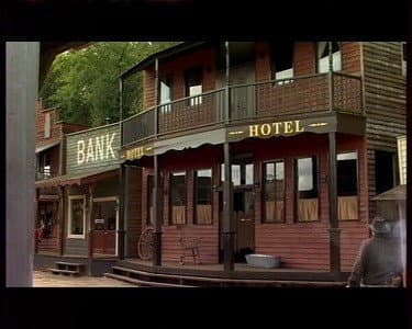 Still from Blood on the Saddle