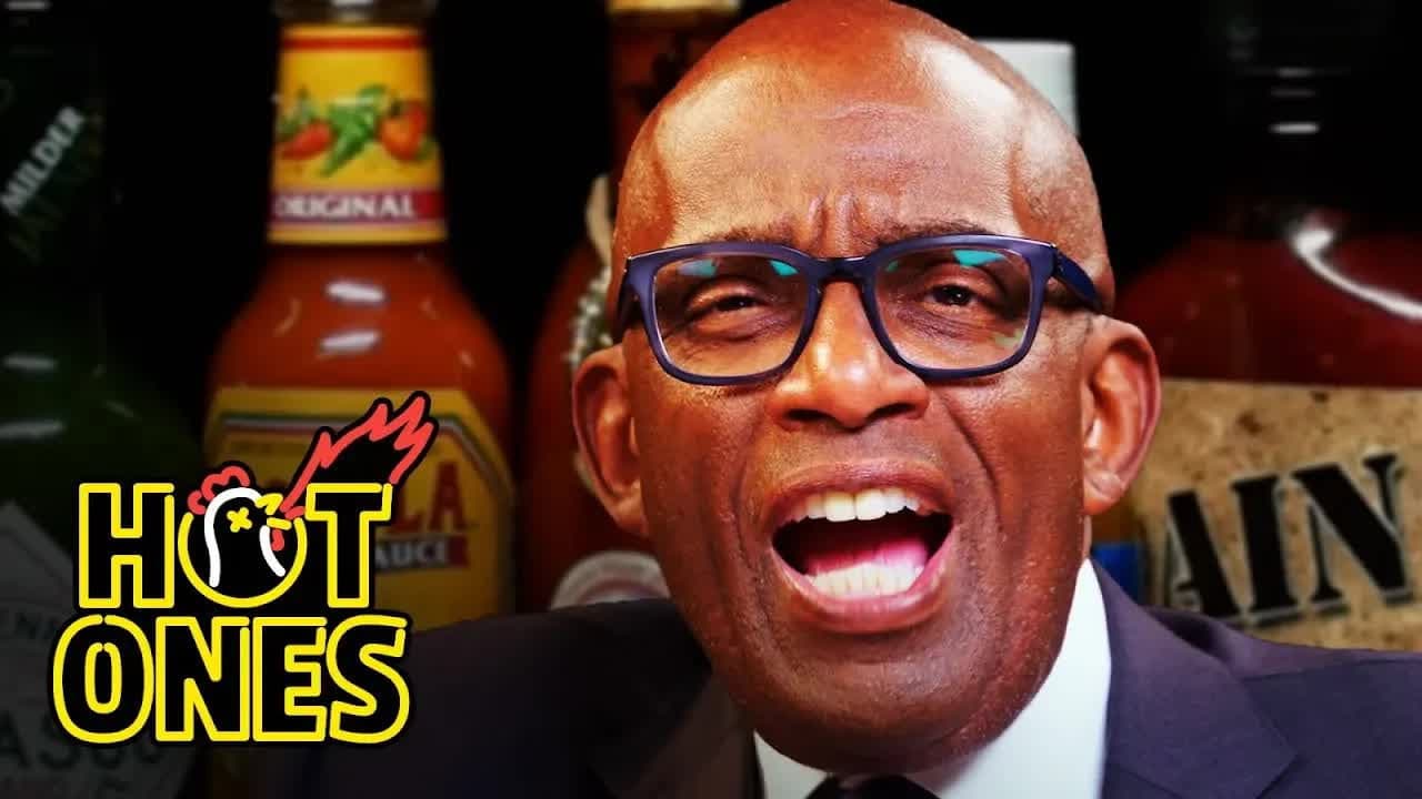 Still from Al Roker Gets Hit by a Heat Wave of Spicy Wings