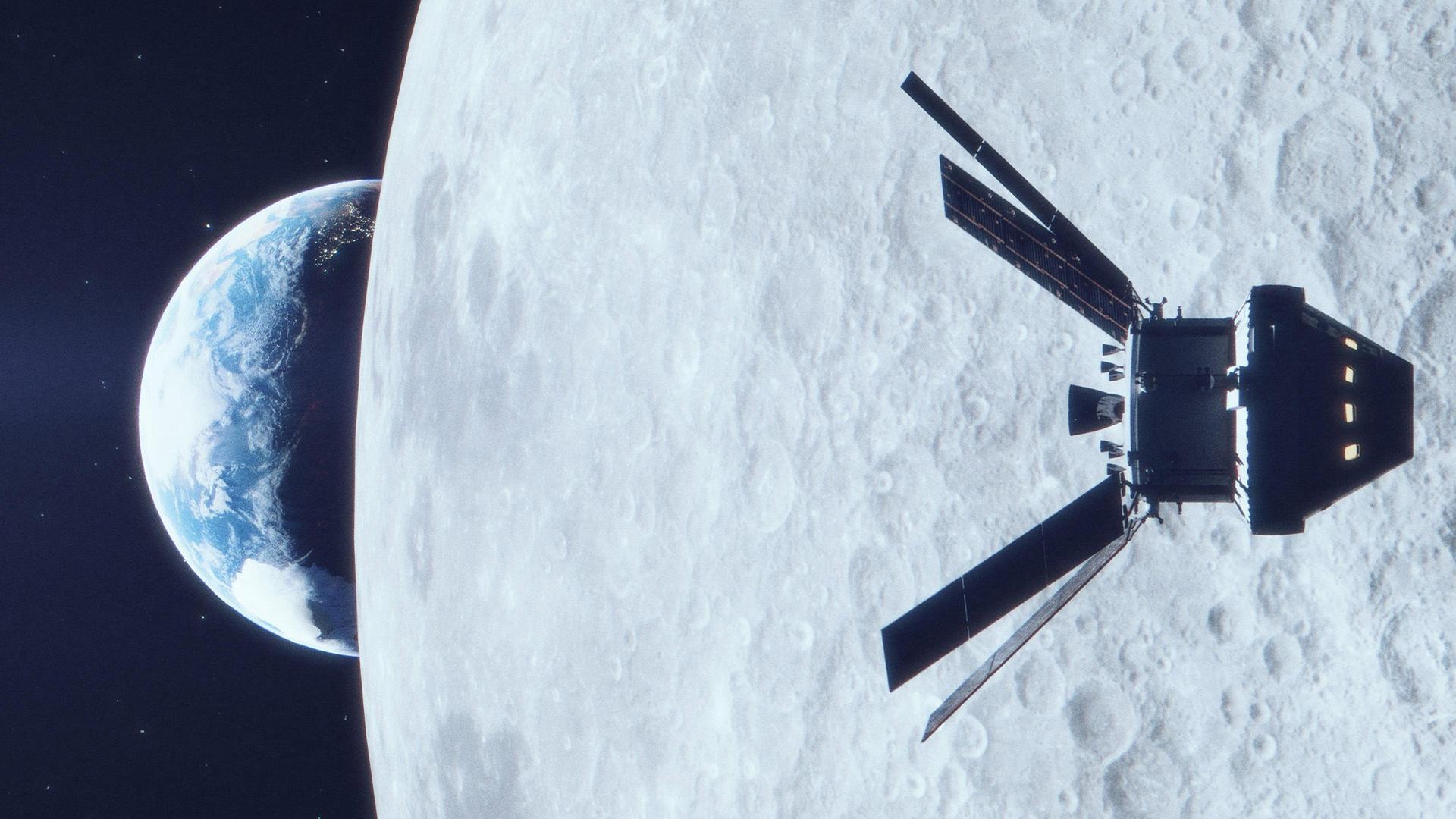 Still from Return to the Moon
