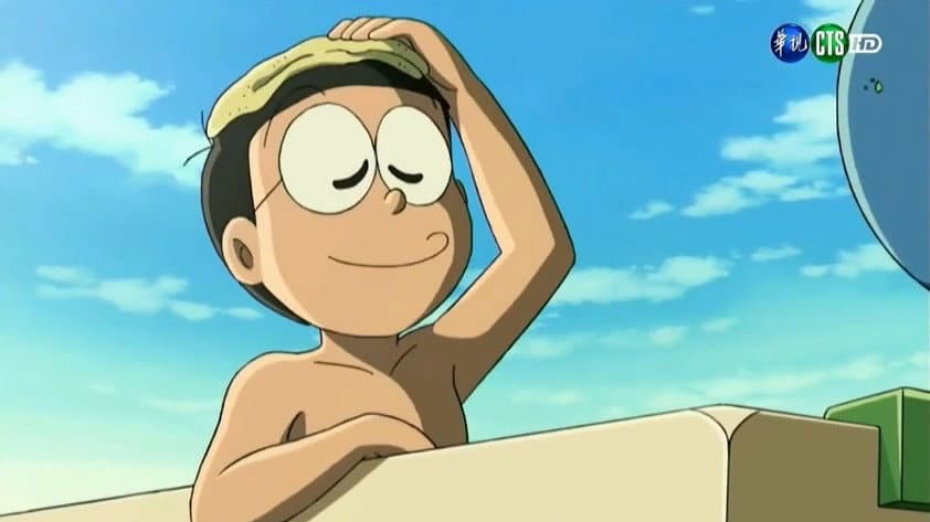 Still from Once in a While, Nobita Can Think, Too