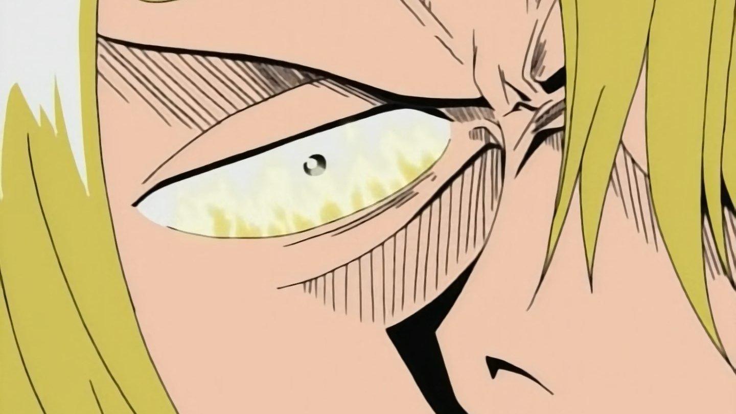 Still from The Deadly Foot Technique Bursts Forth! Sanji vs. The Invincible Pearl!