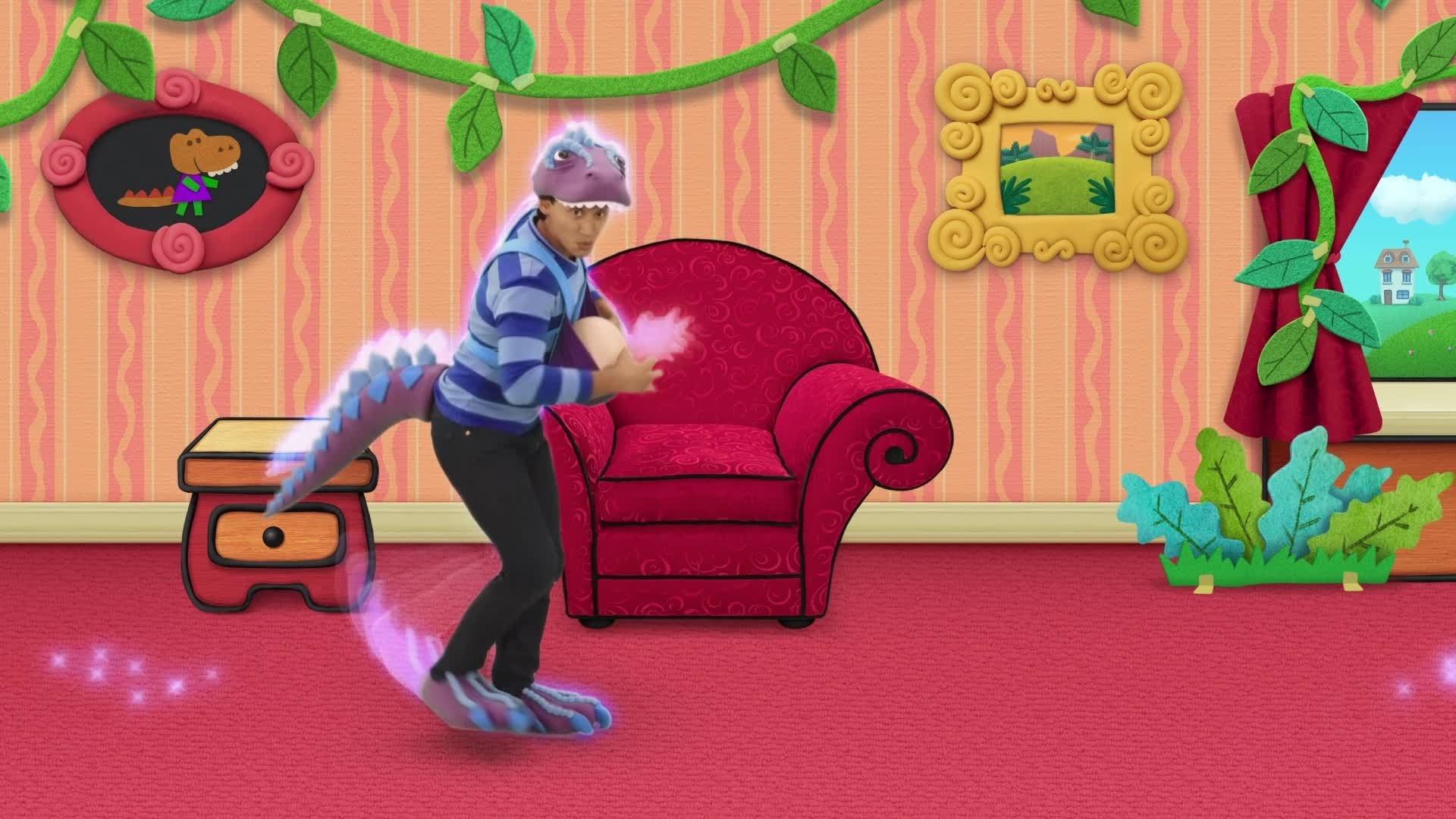 Still from Blue's Dino Clues