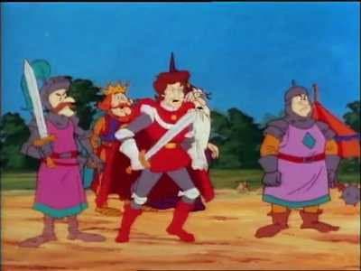 Still from Smurfs of the Round Table