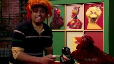 Still from Sesame Street Bird Games