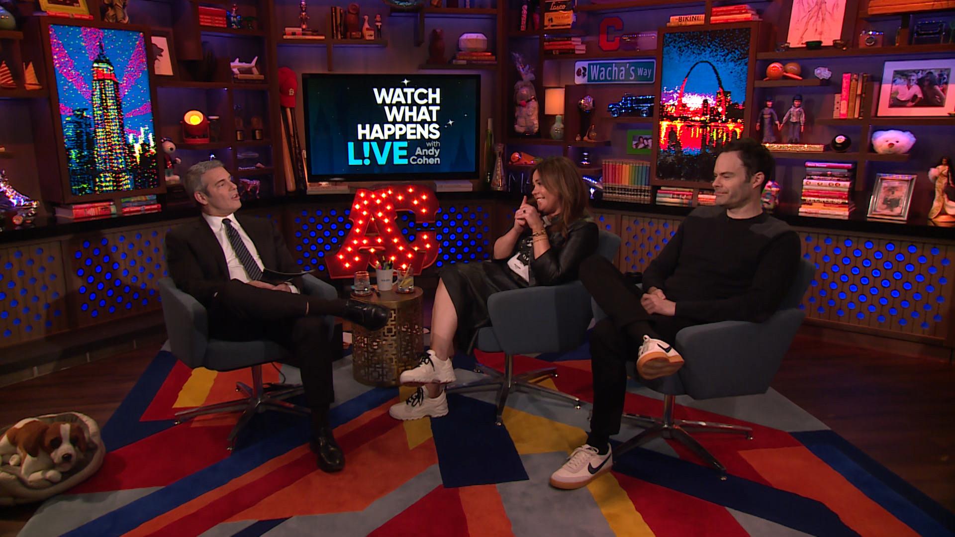 Still from Bill Hader; Rachael Ray