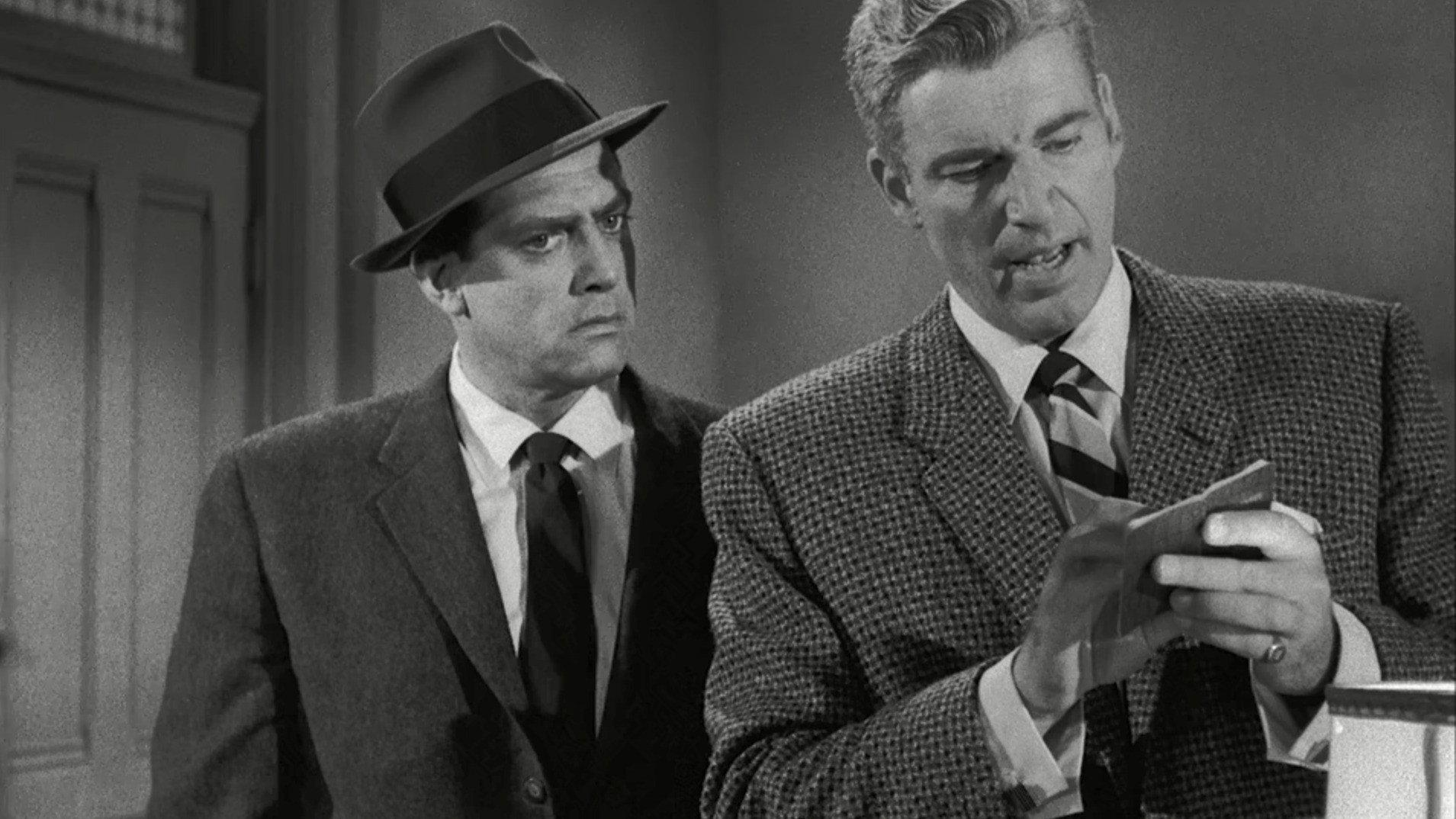 Still from The Case of the Moth-Eaten Mink