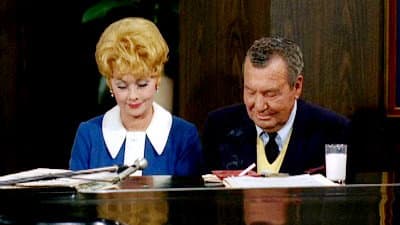 Still from Lucy and Phil Harris