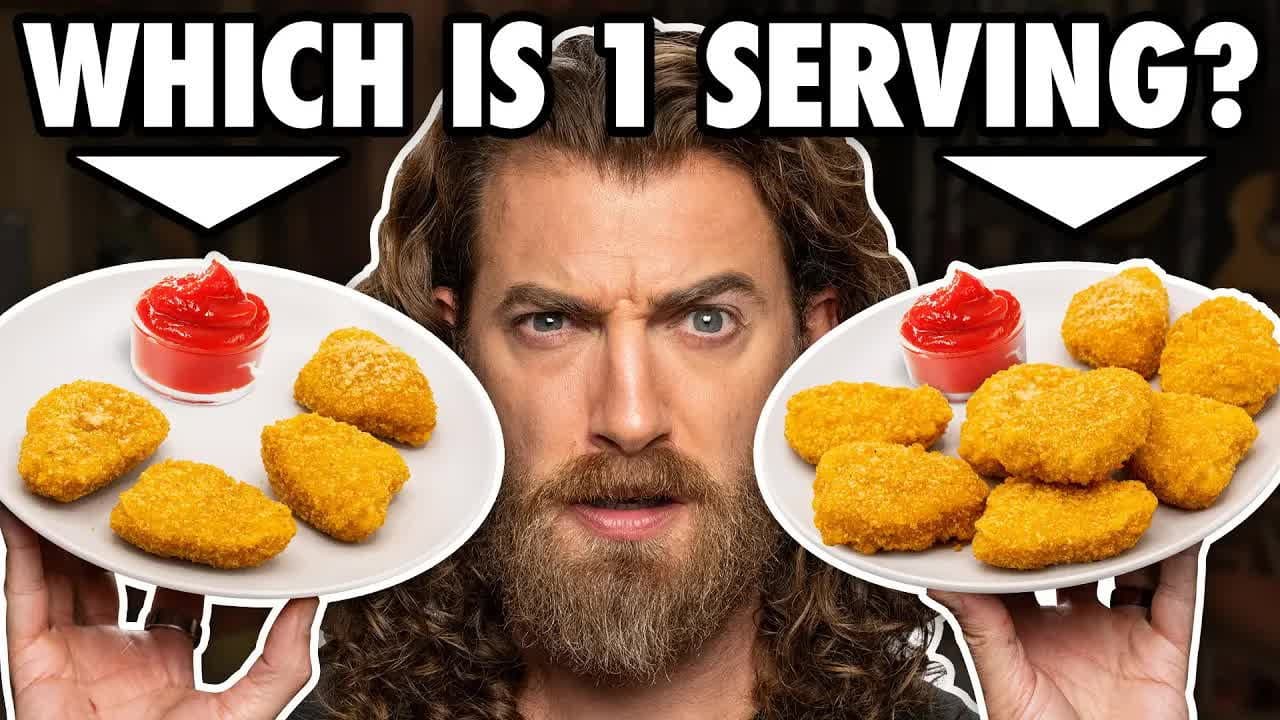Still from What's The CORRECT Serving Size?
