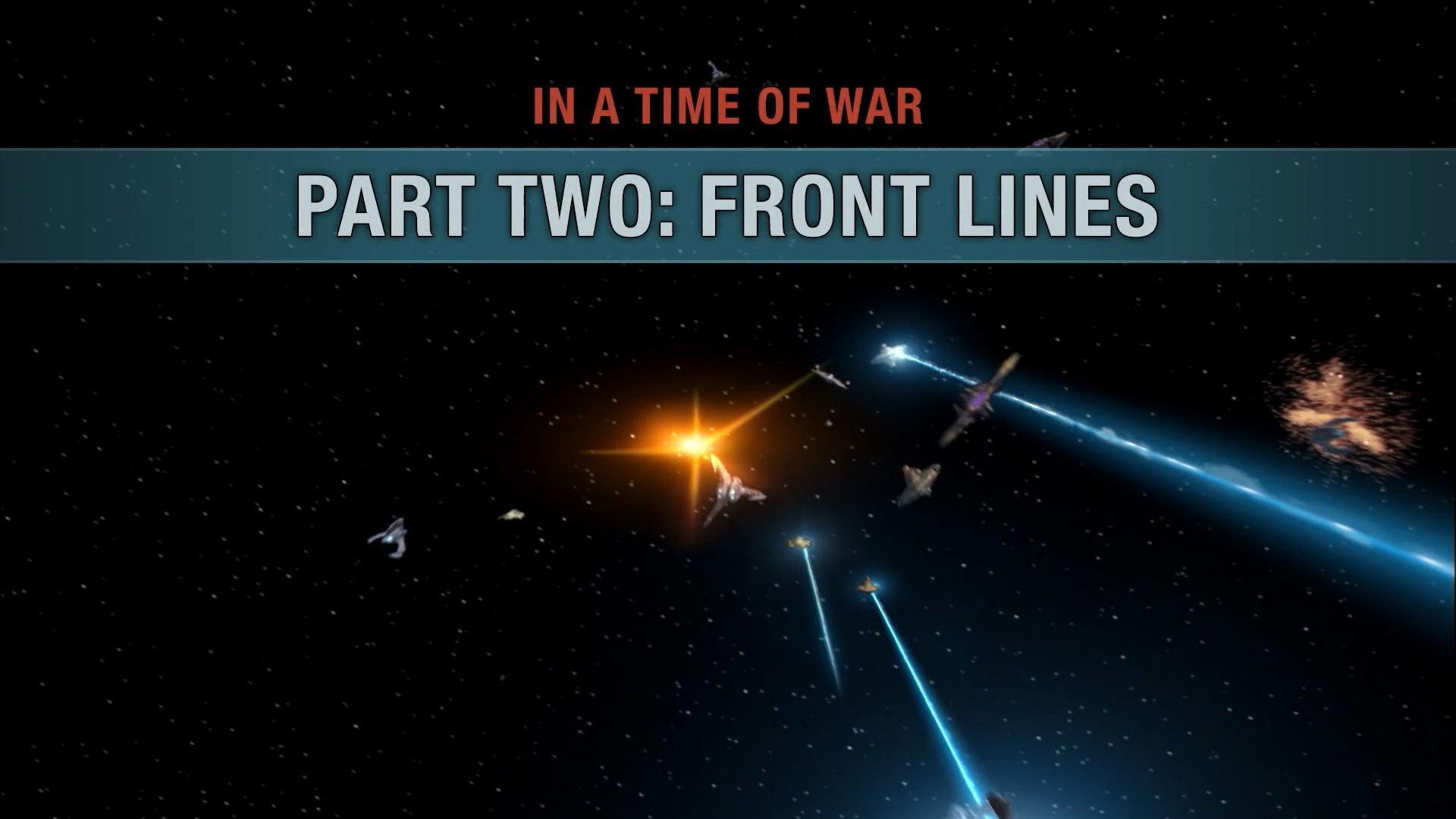 Still from In a Time of War: Part Two - Front Lines