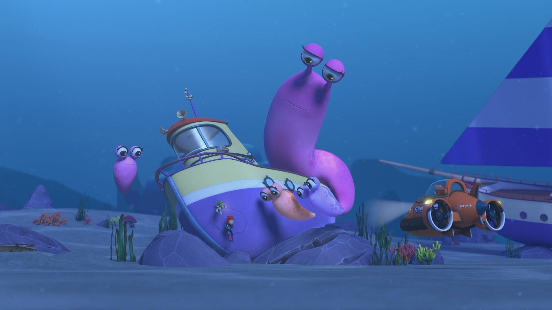 Still from Pups Save a Disappearing Flounder