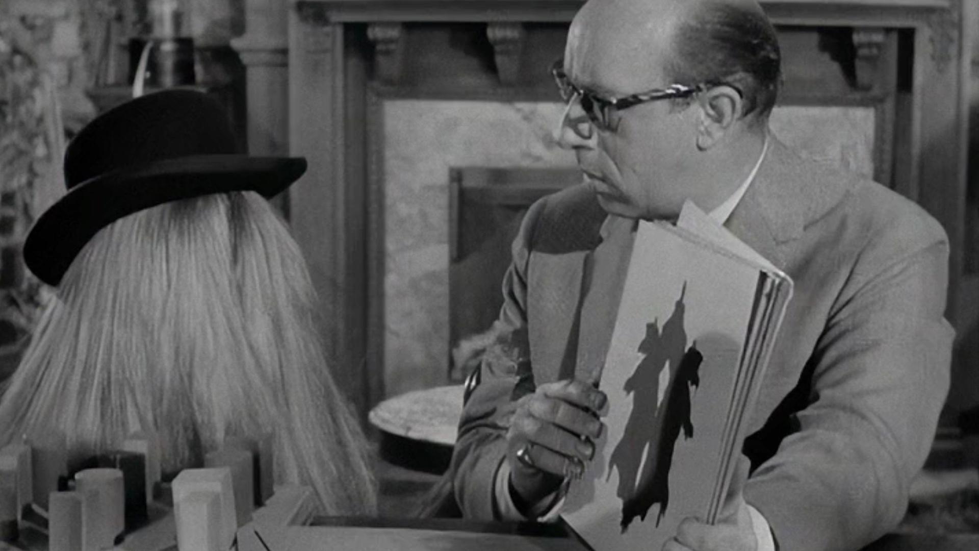 Still from Cousin Itt and the Vocational Counselor