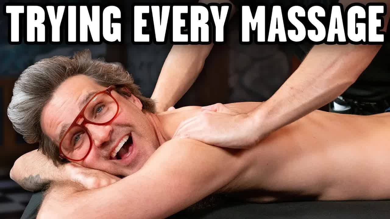 Still from We Try Every Massage In The World
