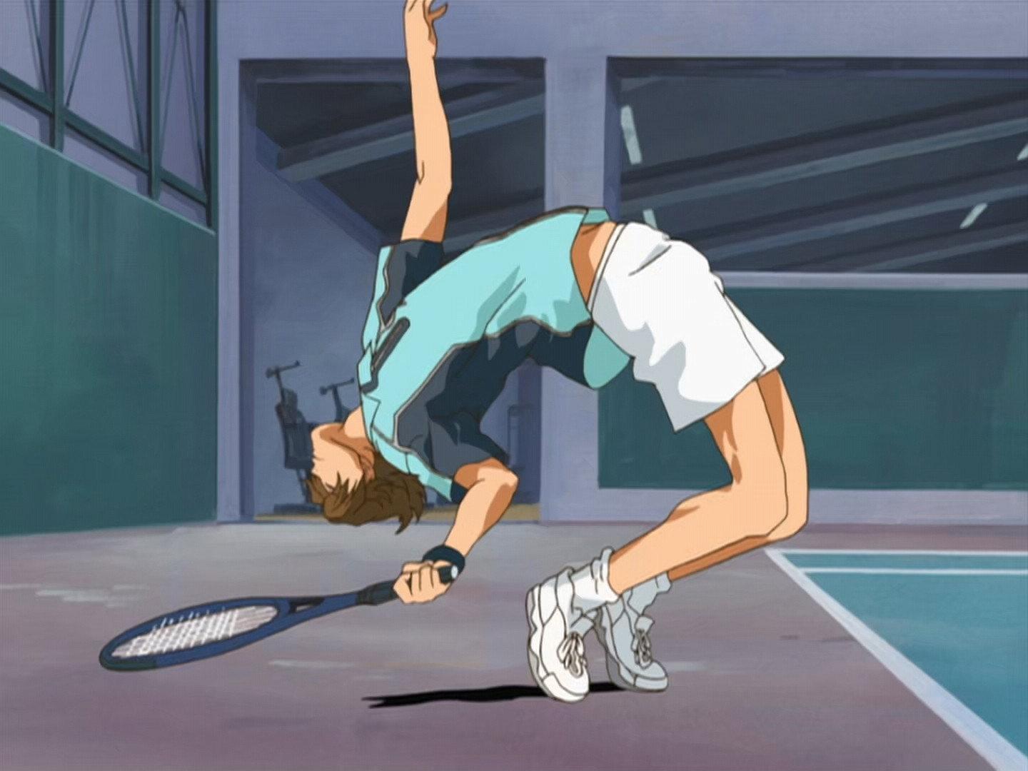 Still from Seigaku vs. Jousei Shounan