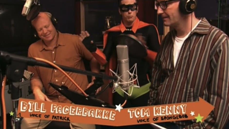 Still from Behind the Scenes With Pick Boy and SpongeBob