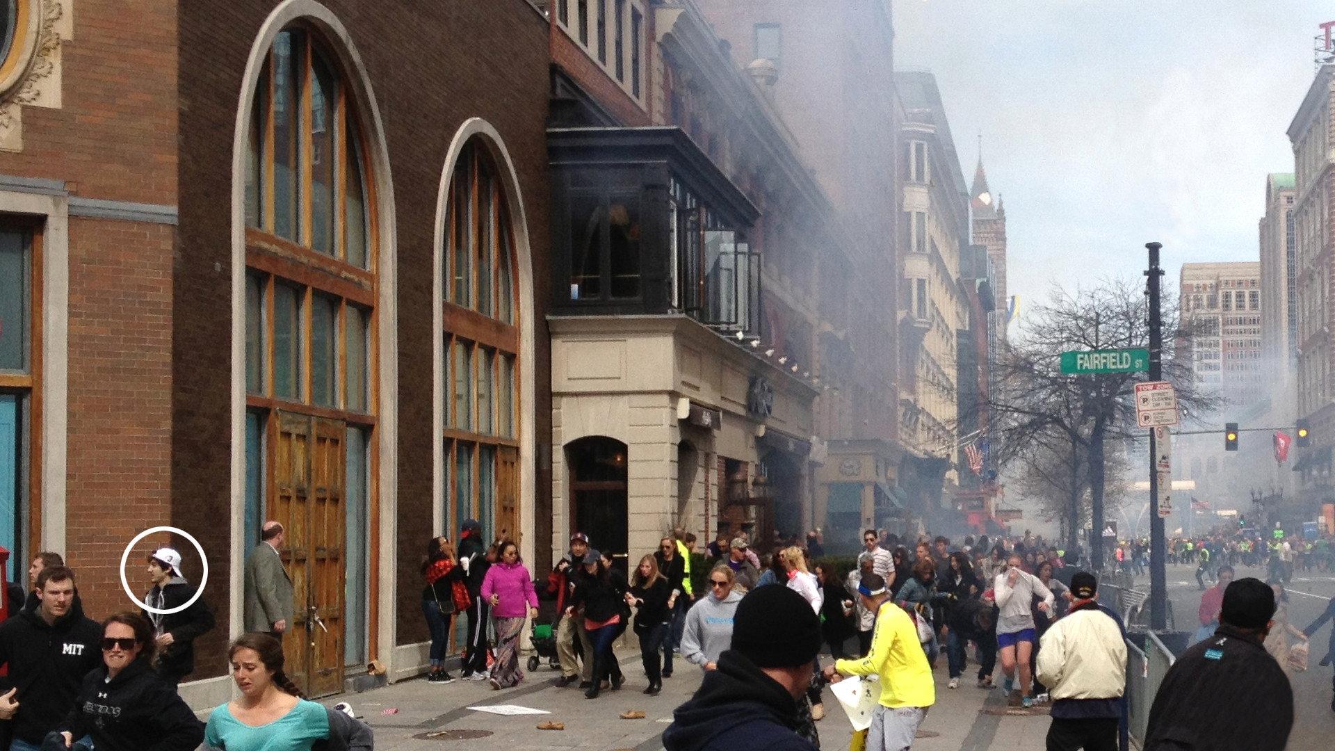 Still from Manhunt - Boston Bombers
