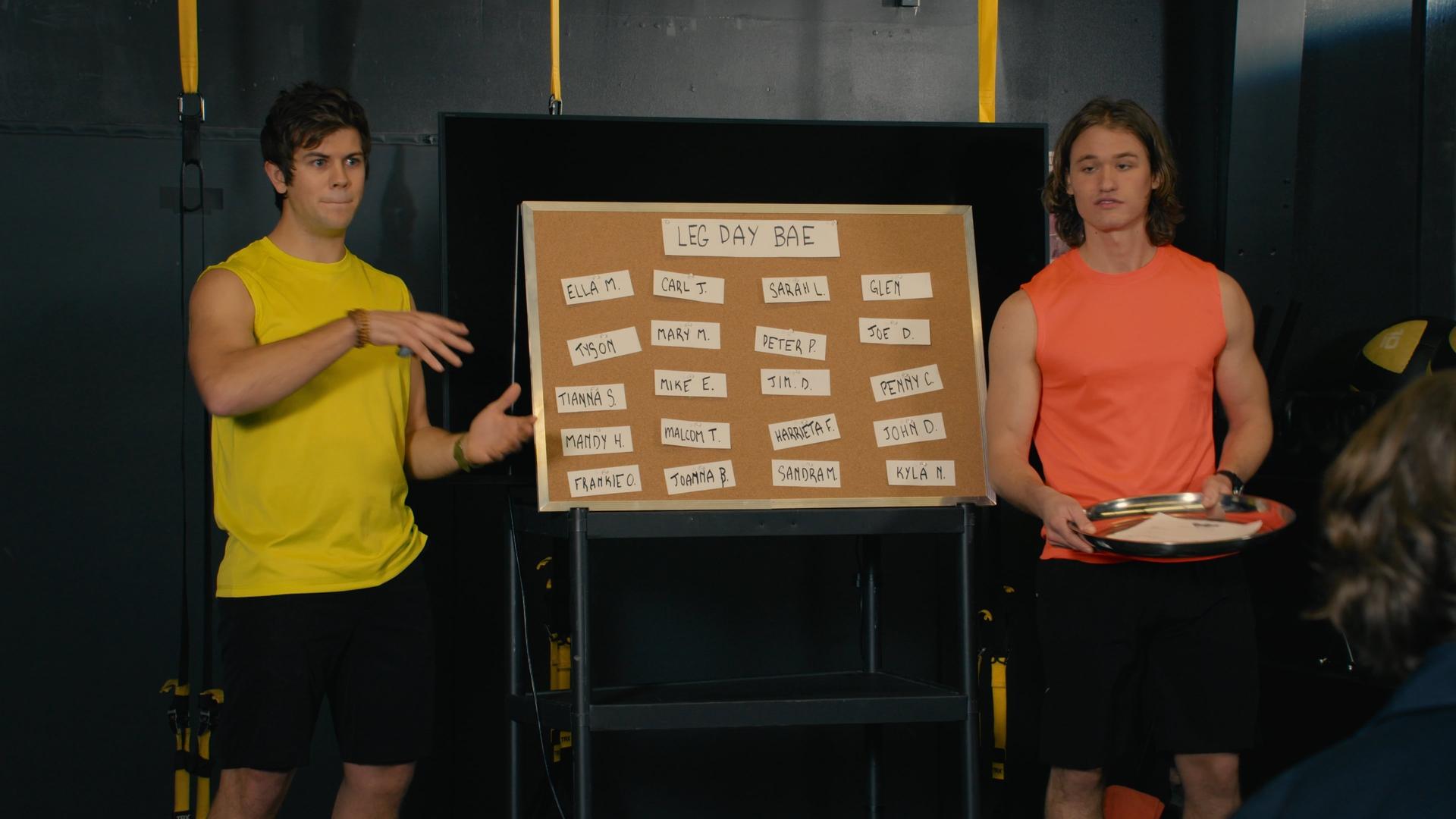 Still from Red Card Yellow Card