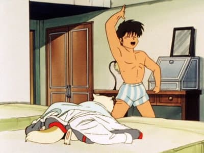 Still from One Snow-White Night / Two Alone in a Gondola