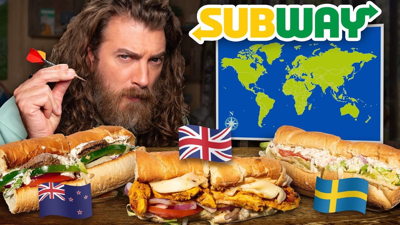 Still from International Subway Taste Test