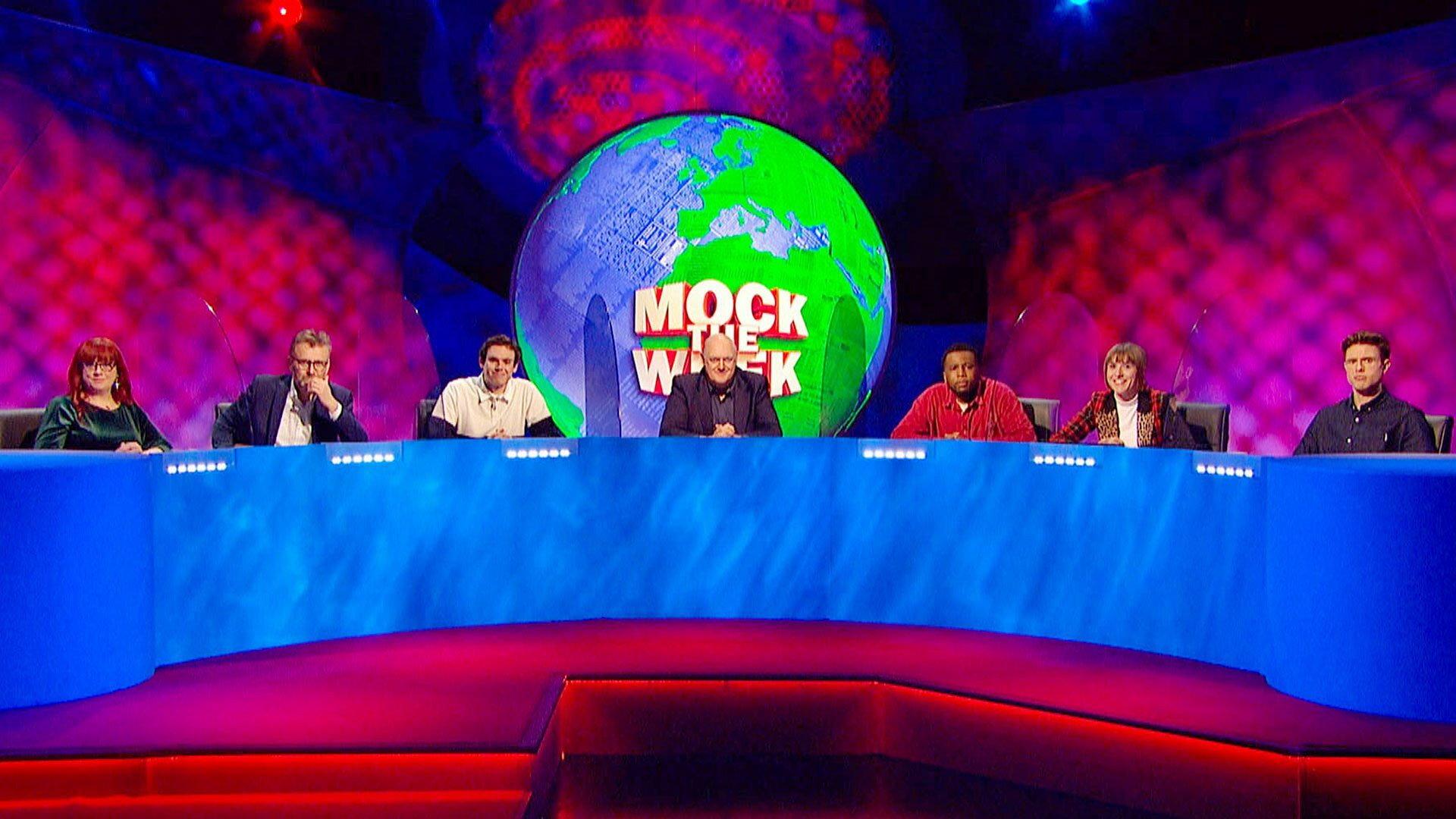 Still from Angela Barnes, Ed Gamble, Rhys James, Maisie Adam, Michael Odewale
