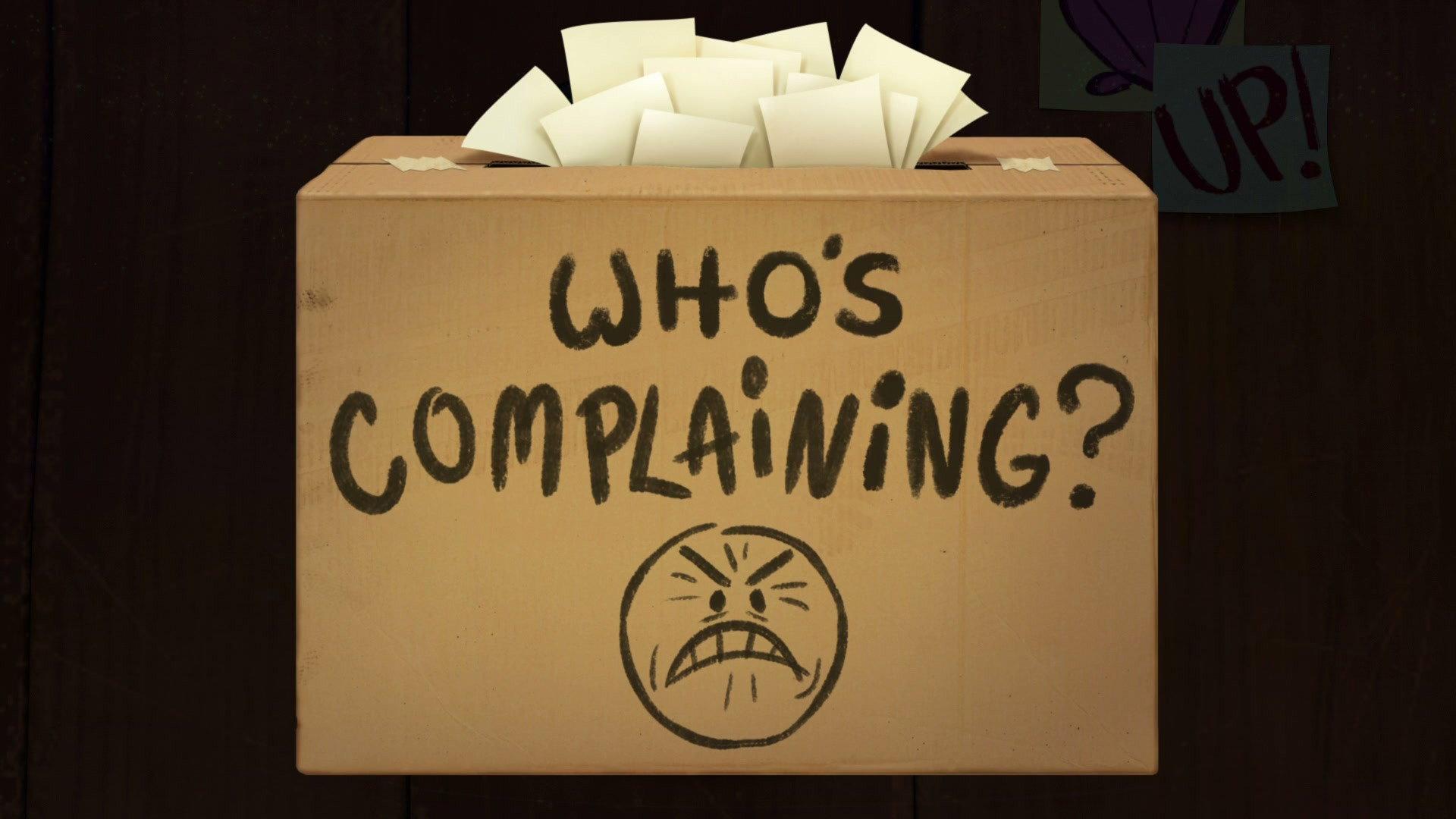 Still from Who's Complaining?