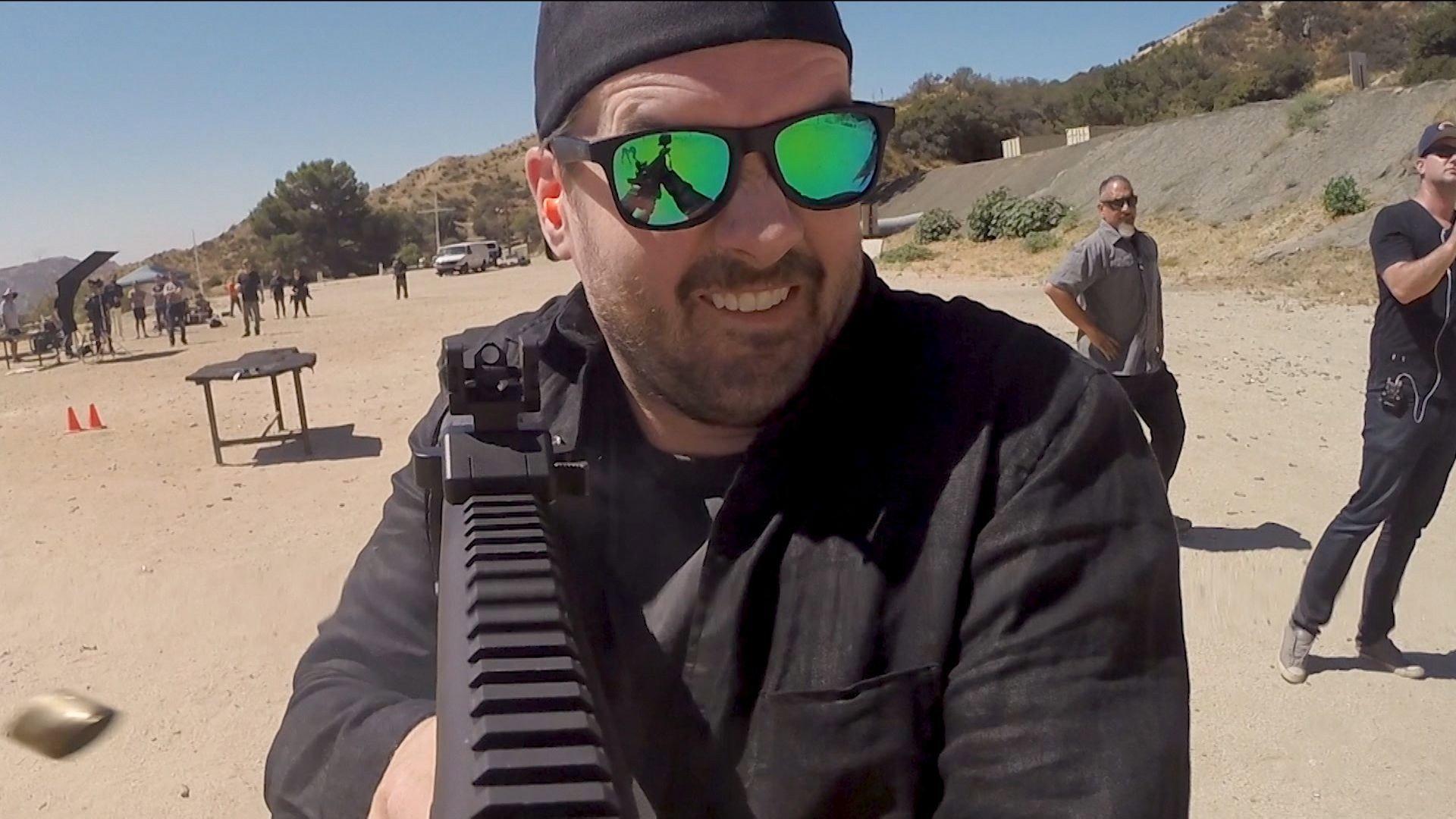 Still from Let's Talk About Guns