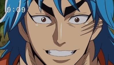 Still from A Giant Monster of an Unexplored Region! Toriko, Capture the Gararagator!
