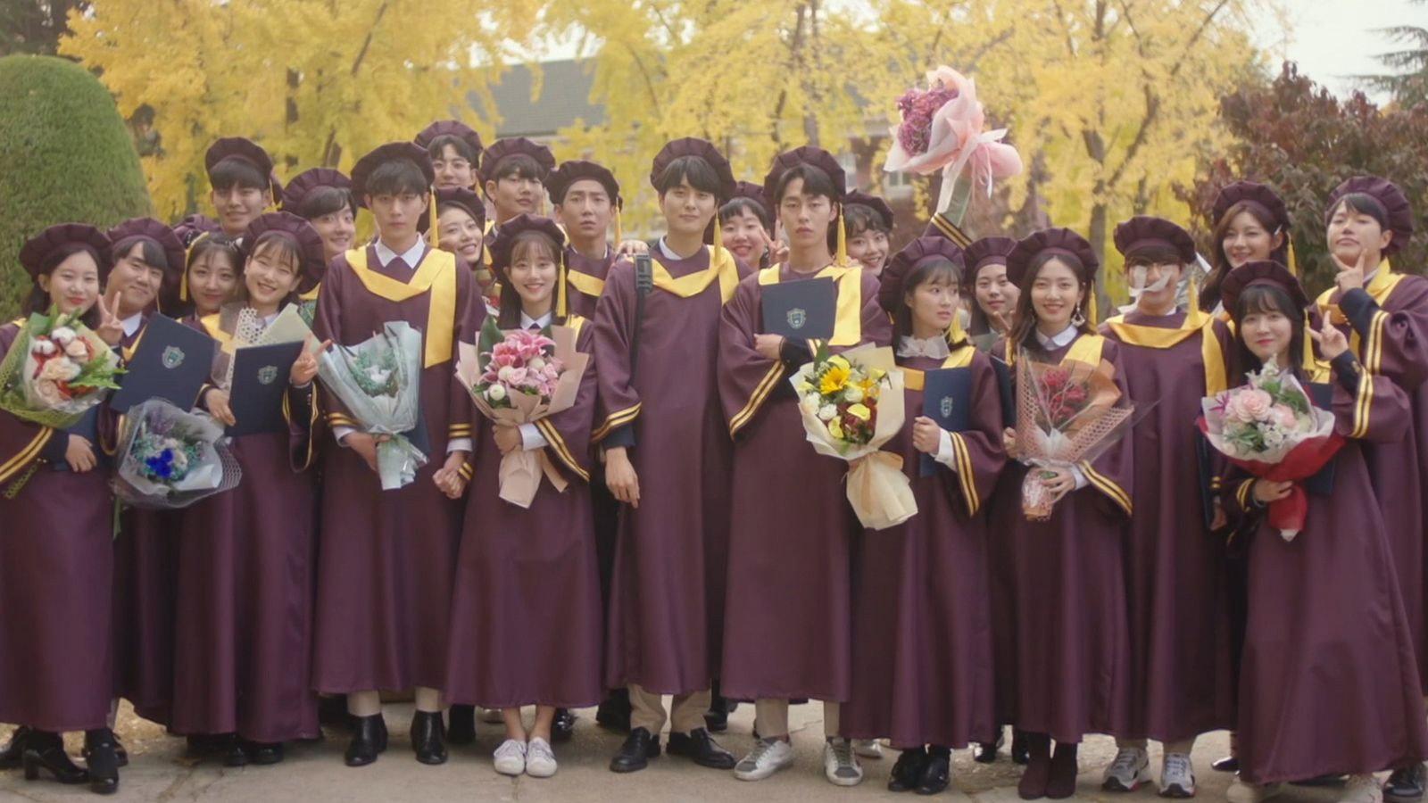 Still from Seuli High School's 115th Graduation