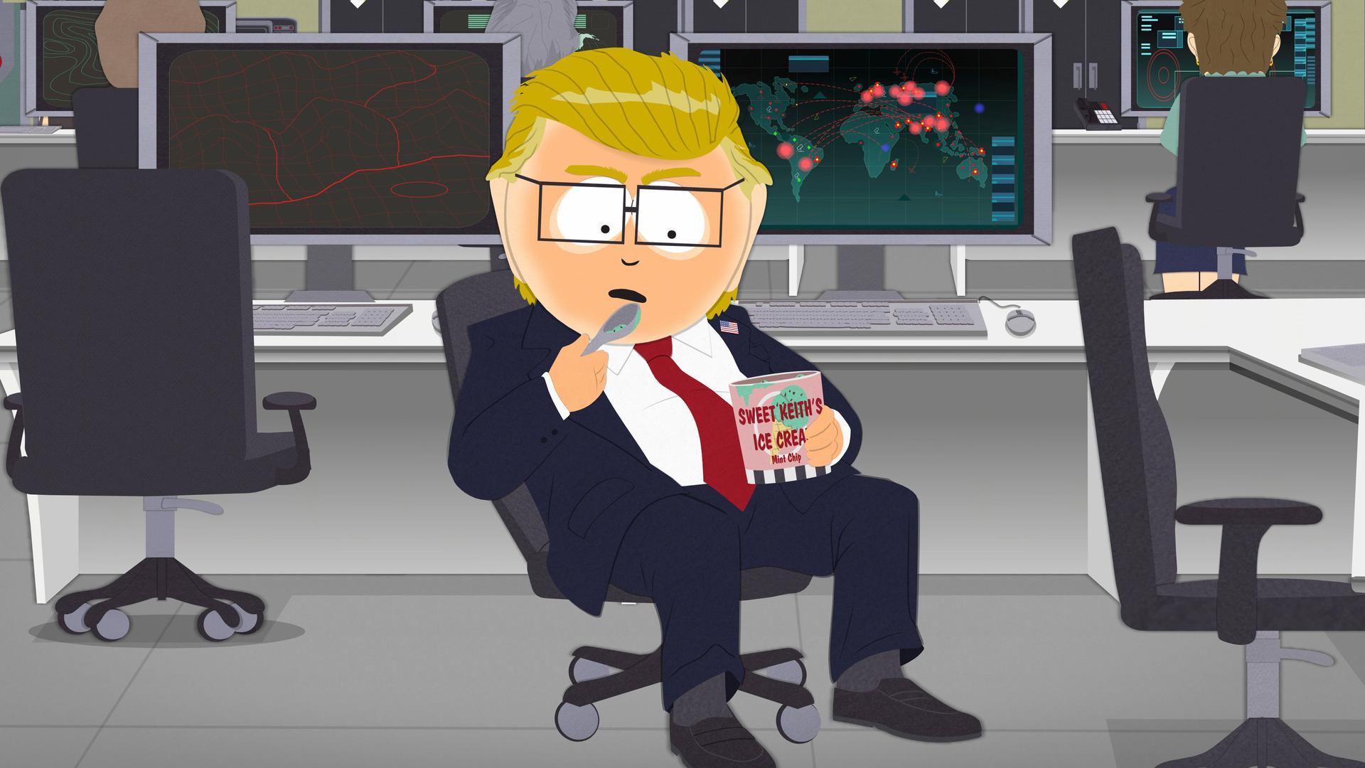 Still from Not Funny