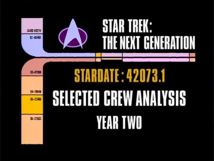 Still from Archival Mission Log: Year Two - Selected Crew Analysis