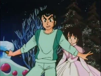 Still from The Mysterious Giant Cake! Love's Escape Panic!!