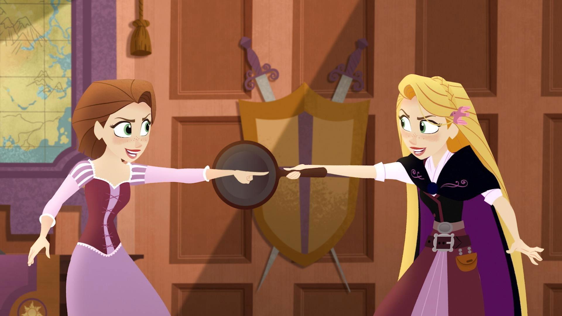 Still from Rapunzeltopia