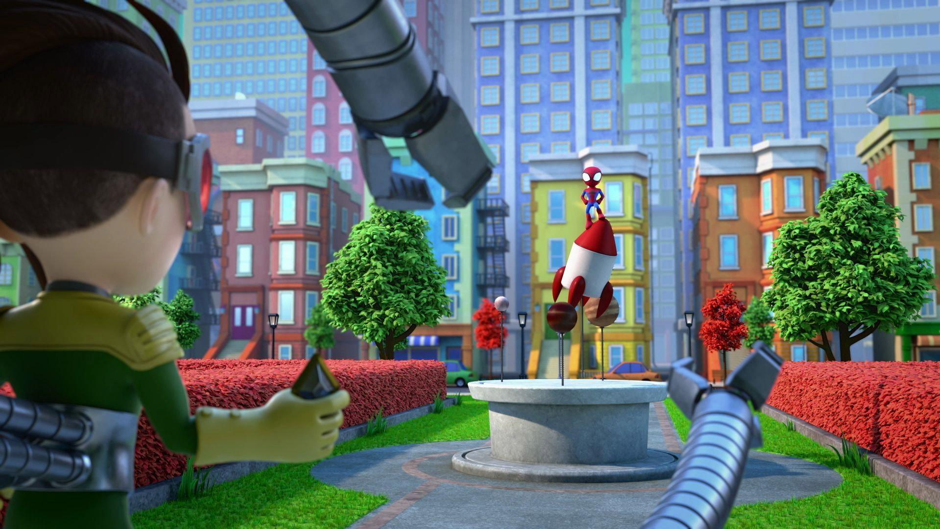 Still from Stop Doc Ock