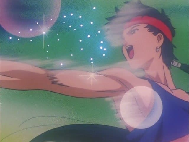 Still from Fighter’s Secret Identity: The Shocking Super Transformation