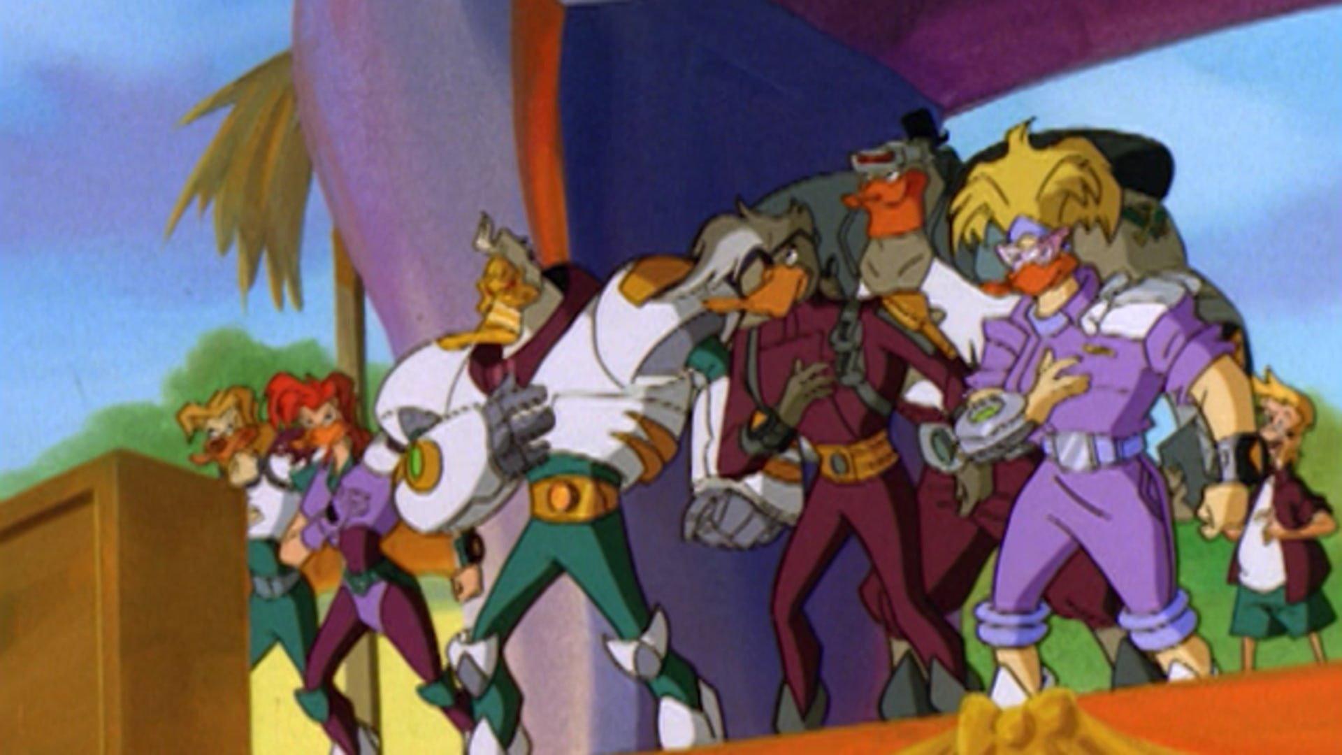 Still from Buzz Blitzman, Mighty Duck!