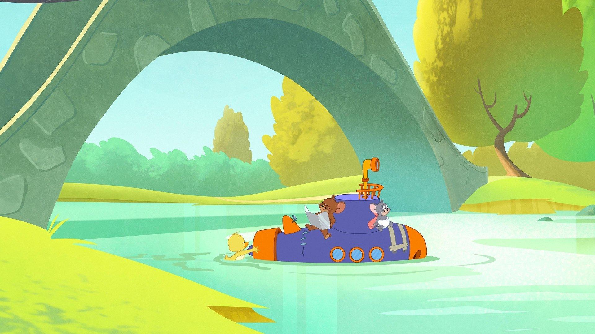 Still from The Great Donut Robbery / Torpedon't / Billboard Jumble / Horticulture Clash