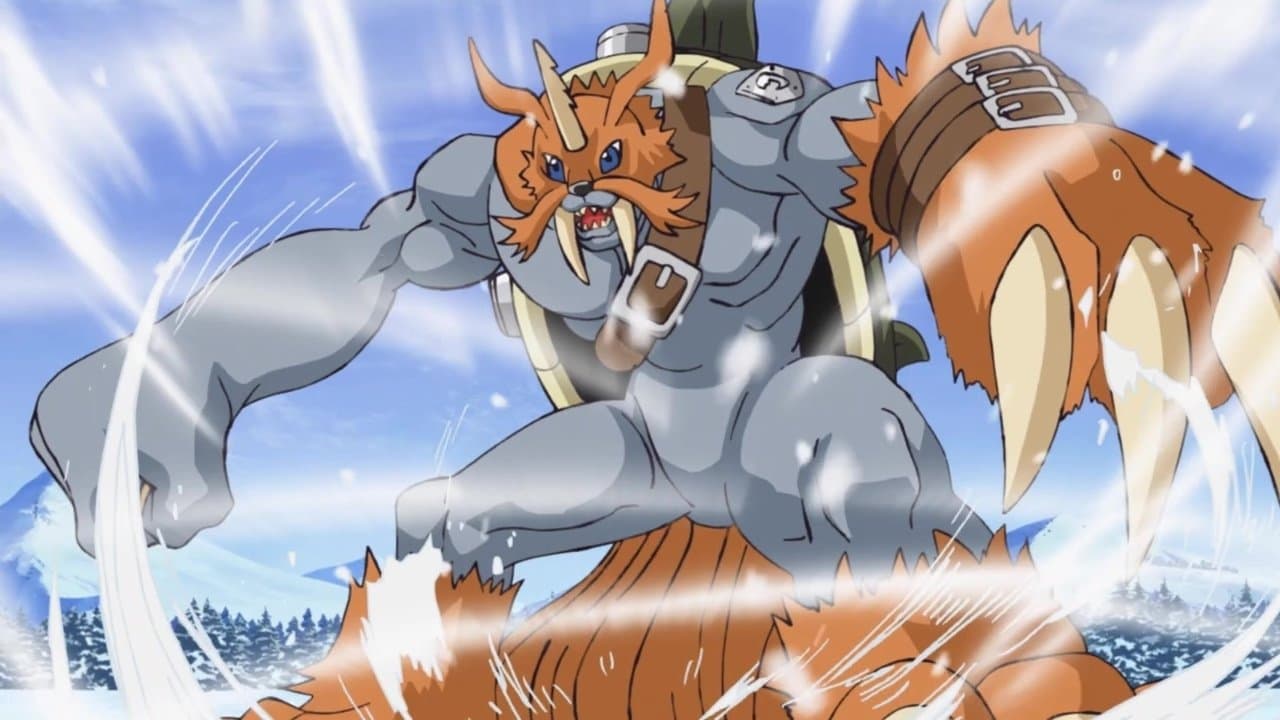Still from Zudomon, The Iron Hammer of Lightning