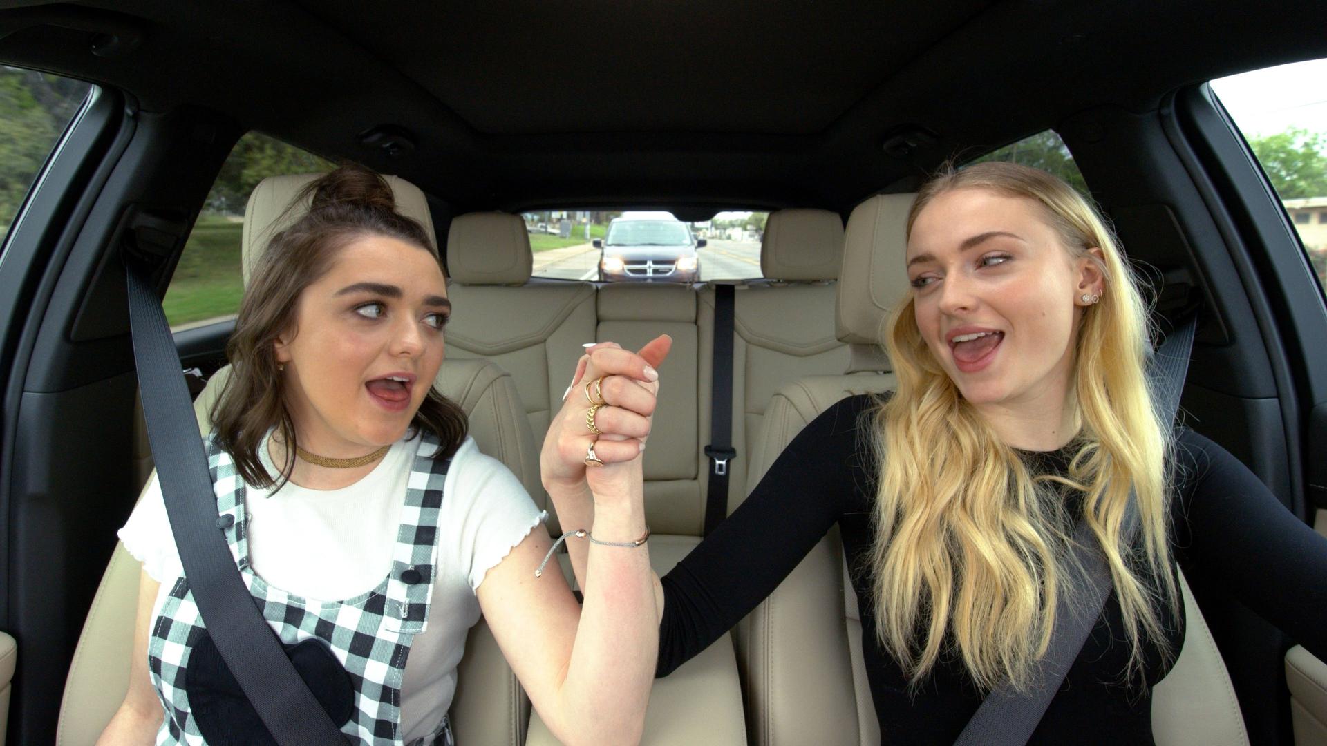 Still from Maisie Williams & Sophie Turner