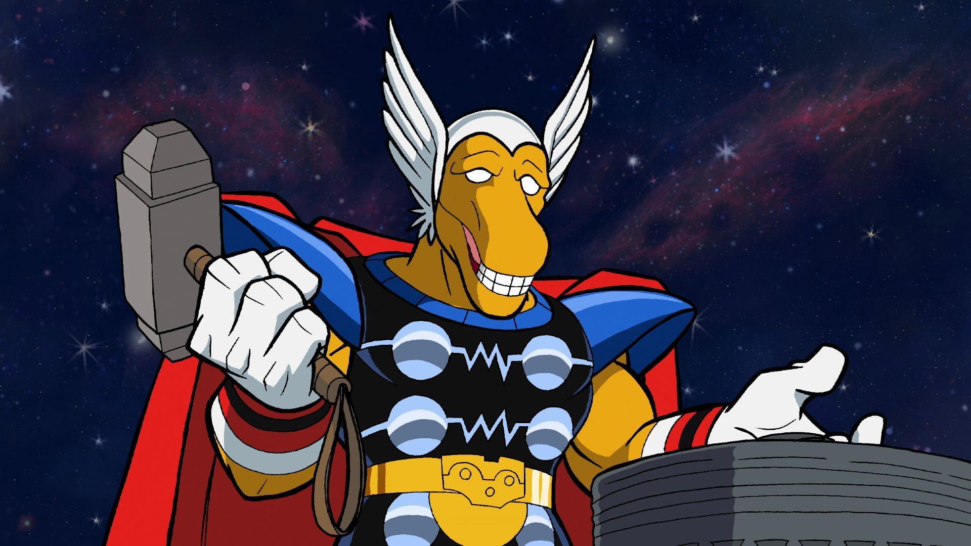 Still from The Saga of Beta Ray Bill! (Six Against Infinity, Part 1)