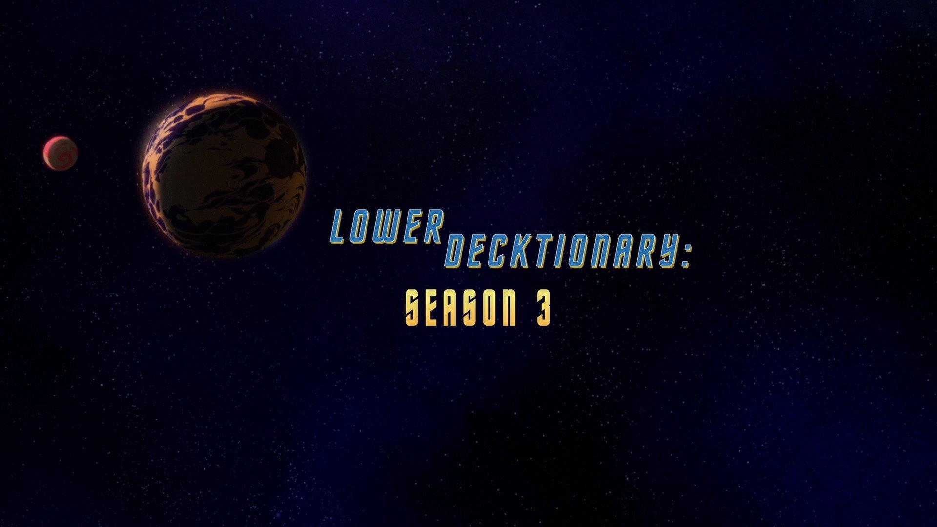 Still from Lower Decktionary: Season 3