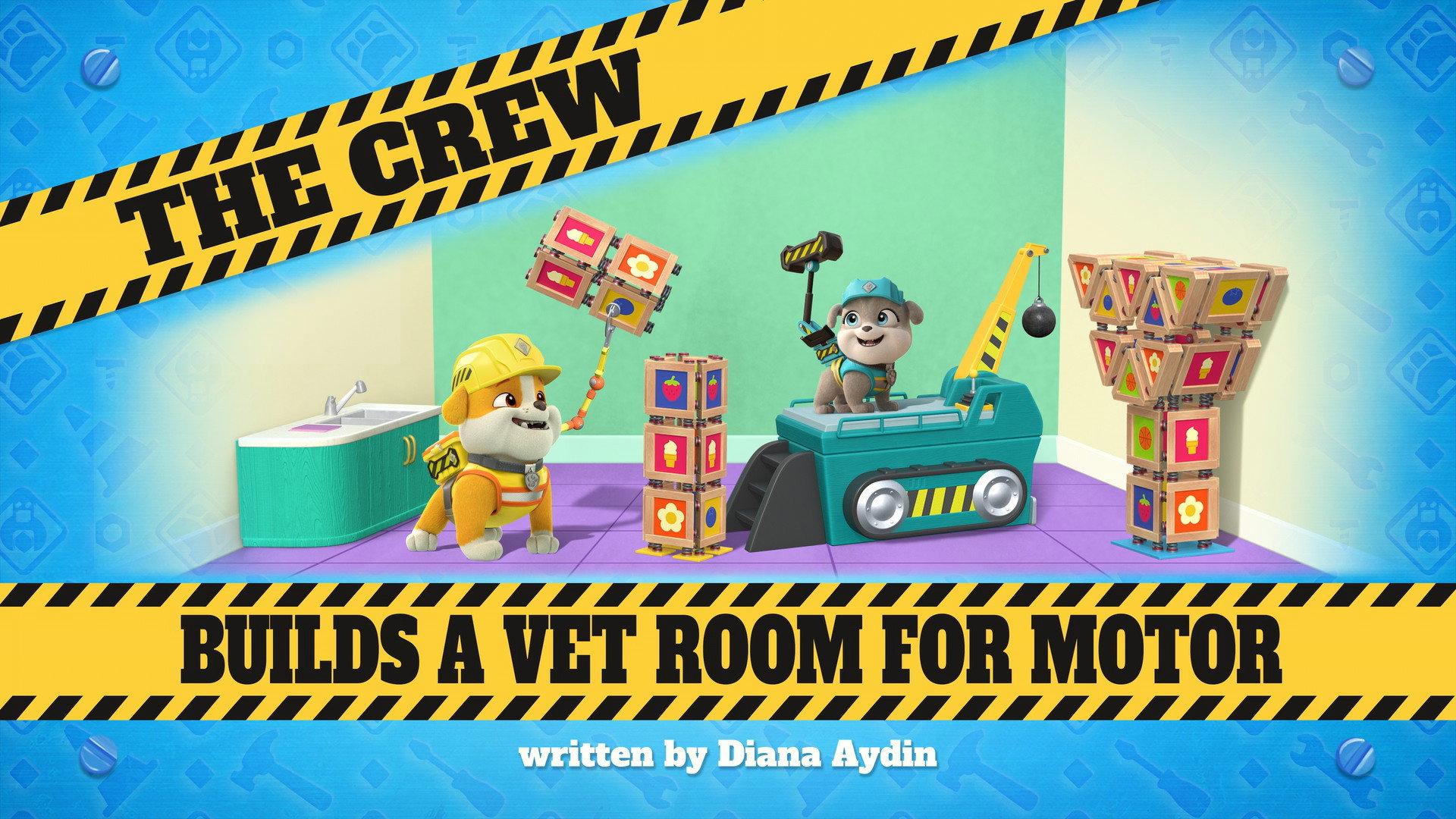 Still from The Crew Builds a Special Vet Room for Motor