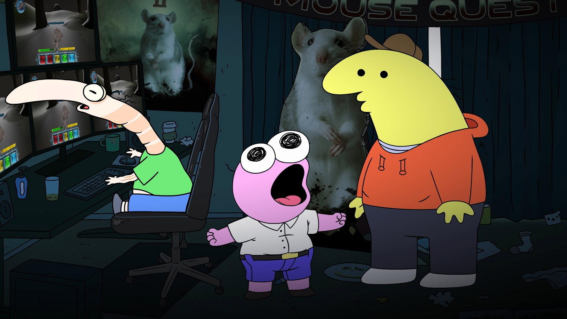 Still from Shrimp's Odyssey