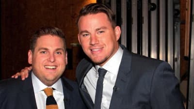 Still from Channing Tatum and Jonah Hill, Grouplove