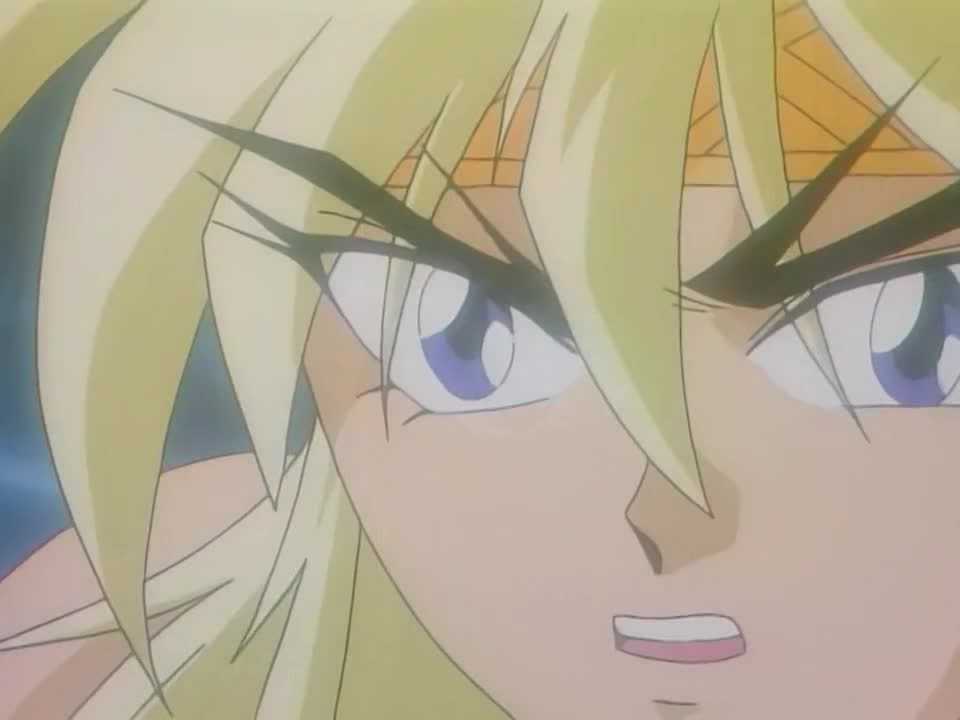 Still from Enno shrine under attack. Come, Earth Dragon staff!