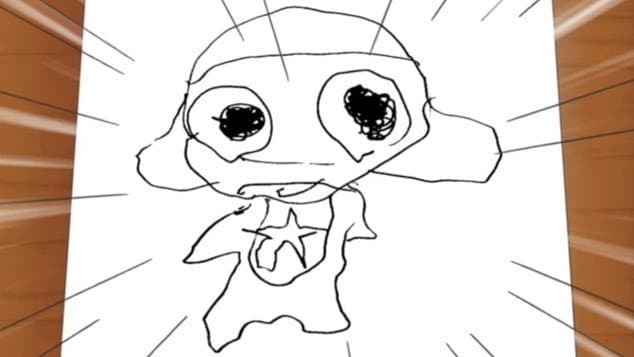 Still from The Keroro Platoon Invades Pekopon with Anime