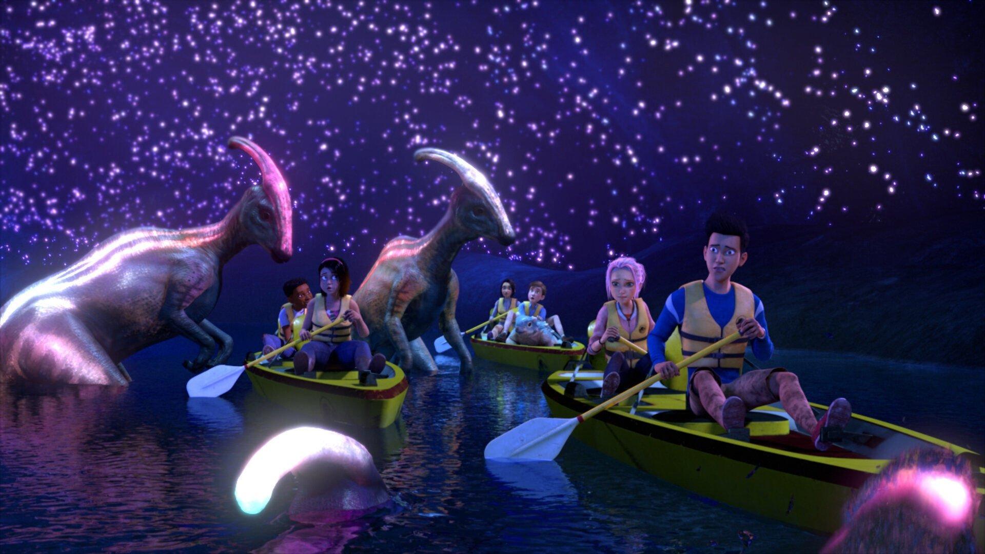 Still from Welcome to Jurassic World
