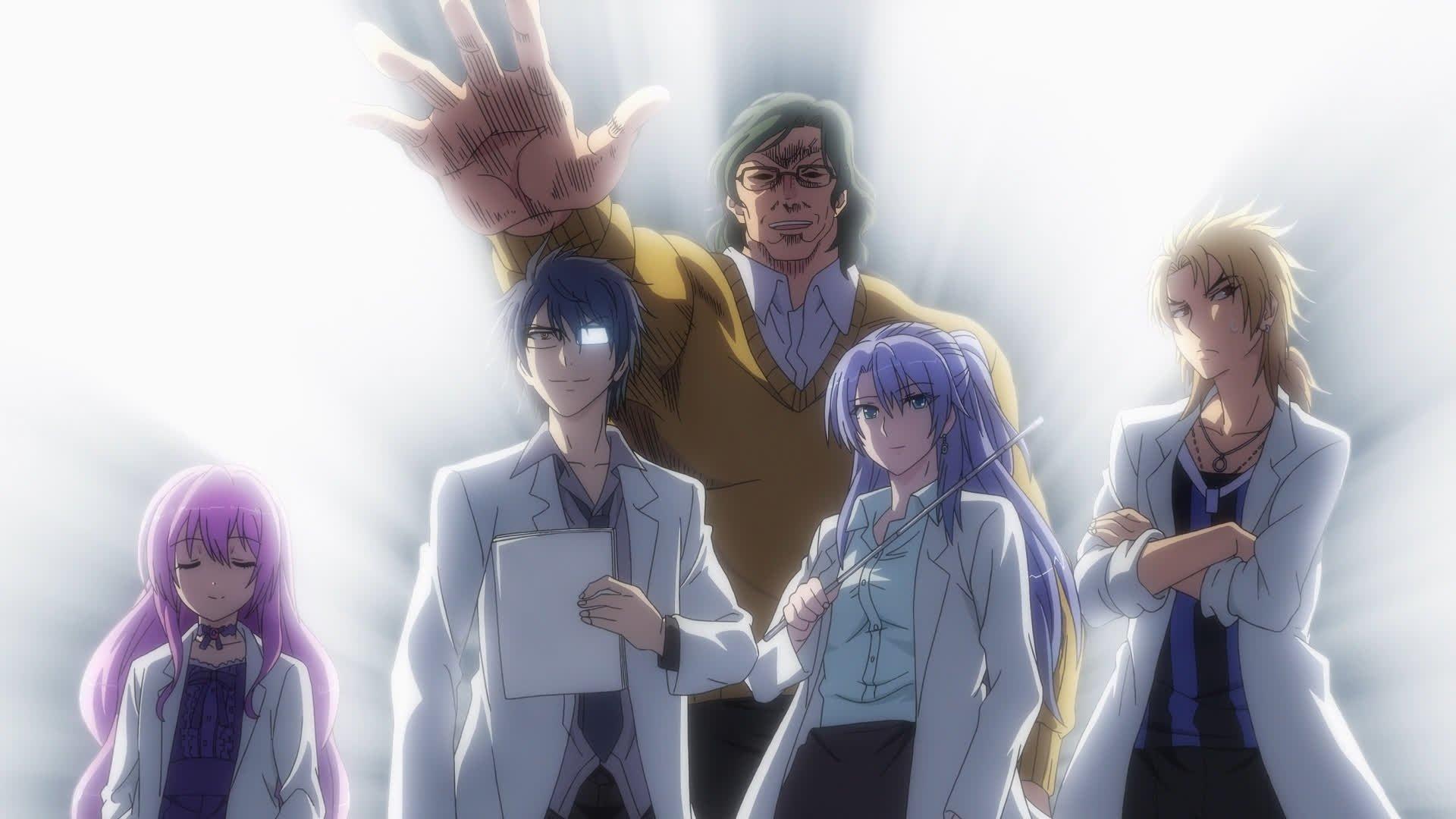 Still from Science-types Fell in Love, So They Tried Holding a Meeting.