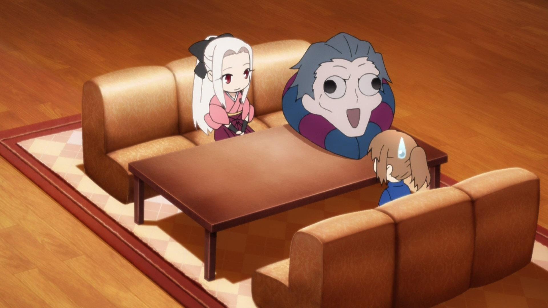 Still from Please! Einzbern Consultation Room 4